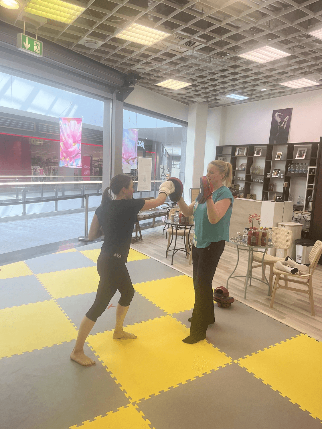 Konditionsteil einer Trainingseinheit bei Defense Zone