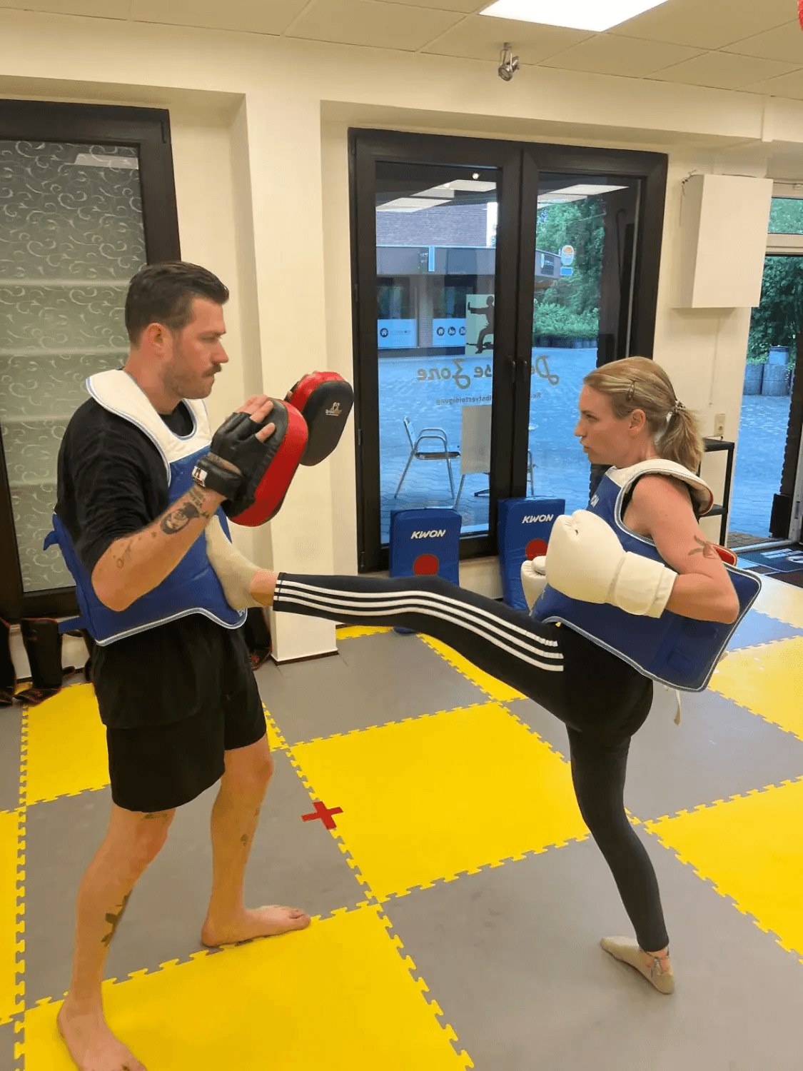 Trainingsimpression aus der Defense Zone
